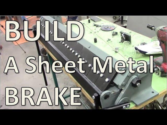 BUILD a Sheet Metal Brake! FREE PLANS!