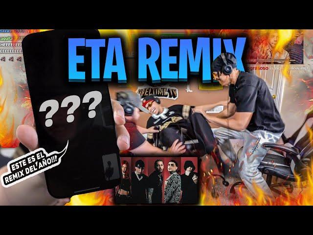 ROA NOS LLAMO REACCIONANDO a “ETA REMIX” TEMA DEL AÑO!!! LUAR, OMAR COURTZ, de La ROSE y YAN BLOCK…