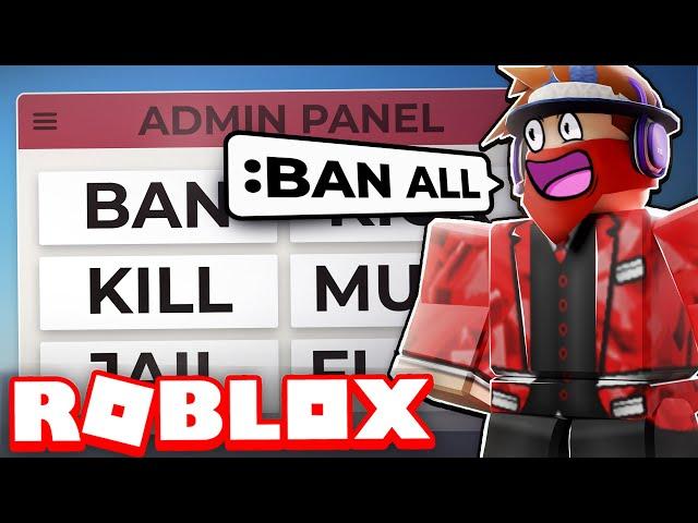 How to Make an ADVANCED ADMIN PANEL in ROBLOX!