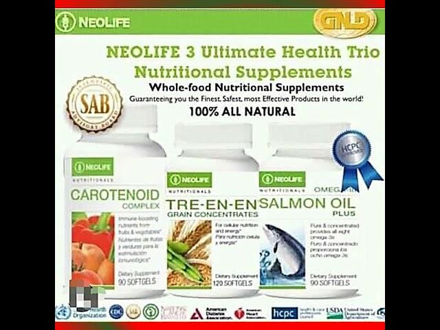 THE ULTIMATE HEALTH TRIO NUTRITIONALS