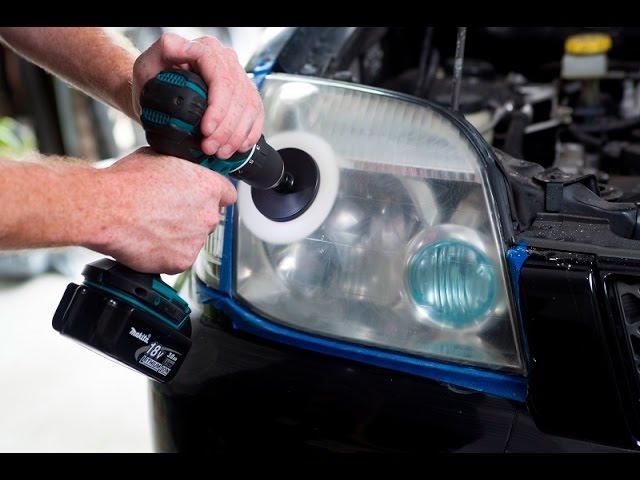 How to clear up faded headlights // ToolPRO Polishing Kit // Supercheap Auto