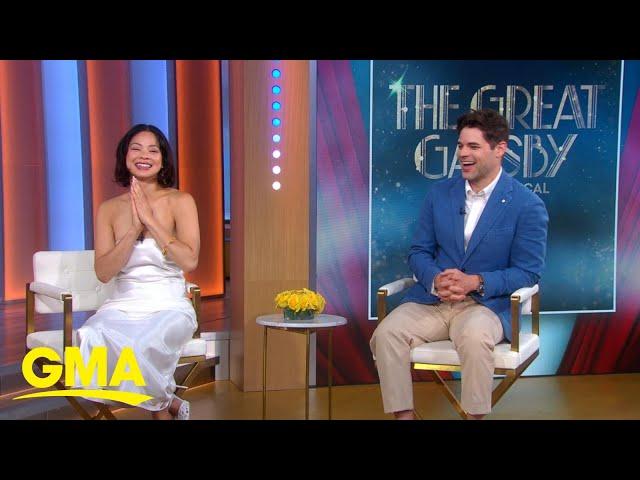 Jeremy Jordan, Eva Noblezada talk ‘The Great Gatsby’