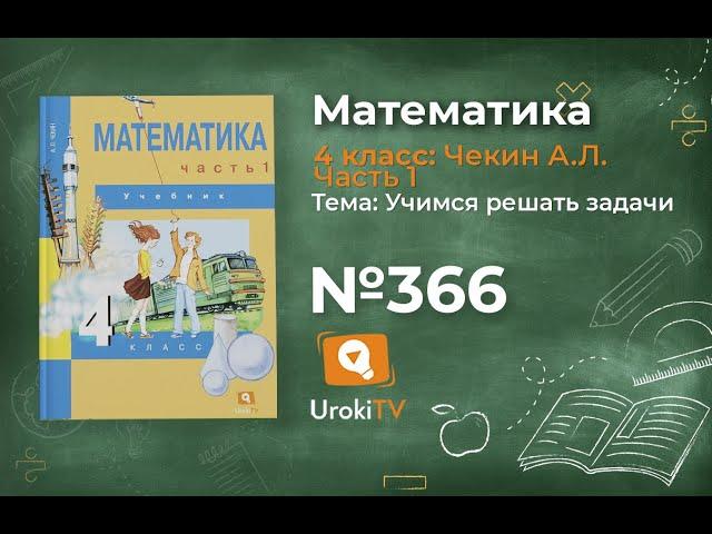 Задание 366 – ГДЗ по математике 4 класс (Чекин А.Л.) Часть 1