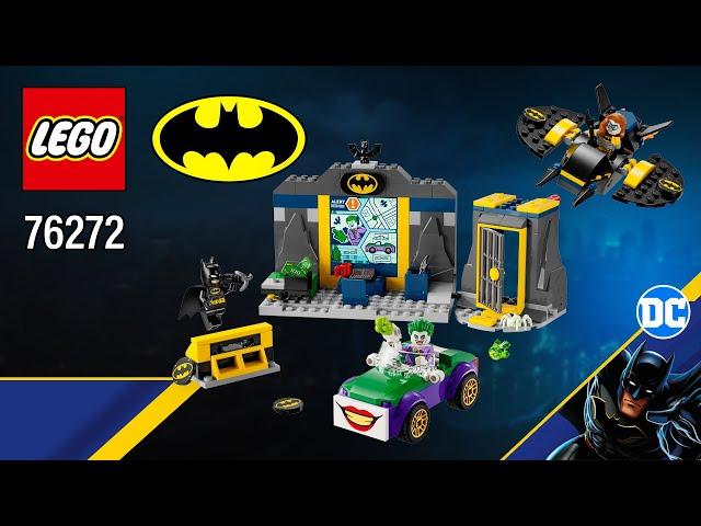 LEGO The Batcave™ with Batman™ Batgirl™ and The Joker [76272](184 pcs) Instructions @TopBrickBuilder