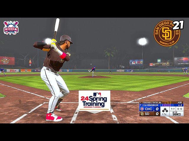 MLB The Show 23 San Diego Padres vs Chicago Cubs | Fernando Tatís Jr.  Steal 5 bases | Gameplay HD