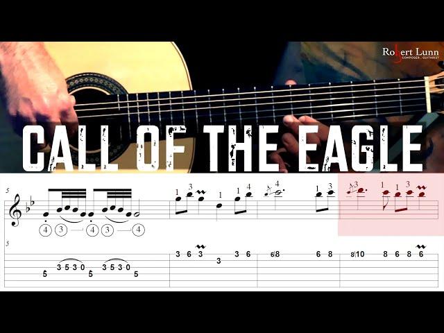 Call of the Eagle (Melody No. 2) - Includes Sheet Music/Tab - Classical Guitar