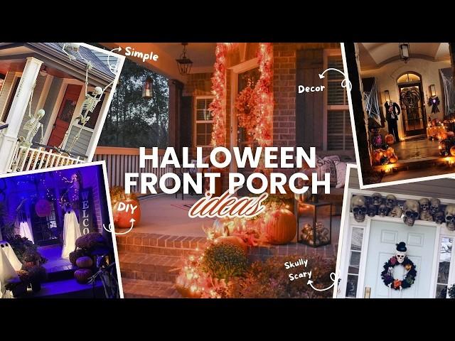 150+ Best Halloween Porch Decoration Ideas for 2024 | Decorating Outside for Halloween