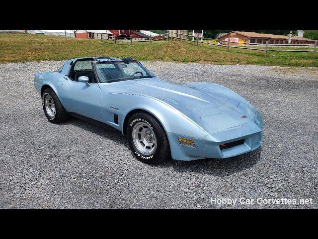 1982 Silver Blue Corvette T Top