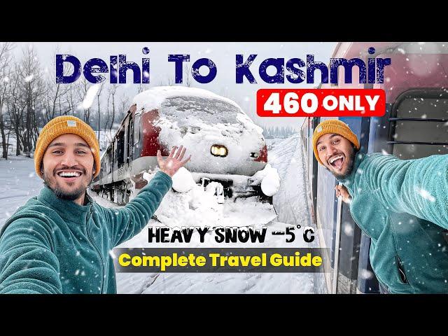 Delhi To Kashmir By Train  | Banihal To Srinagar By Train ️️️️Delhi To Srinagar By Train