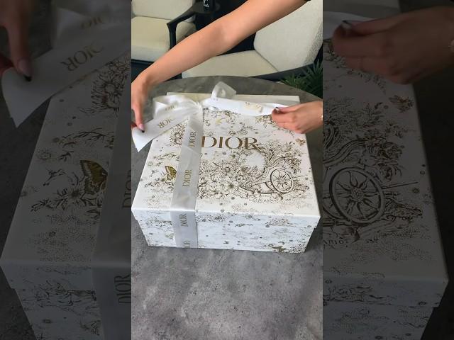 Unboxing SUPER RARE Dior bag! #luxury #fashion #bags #dior #ladydior