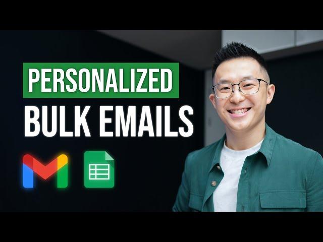 Send Personalized BULK Emails in Gmail (for FREE)!