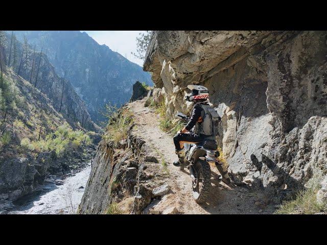 Extreme Enduro Riding on a Cliff Edge Trail | A Test of Throttle Control & Balance