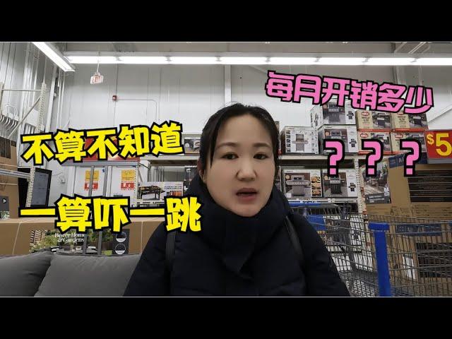 一家四口在加拿大小镇生活，每月开销是多少？这样能算中产吗？