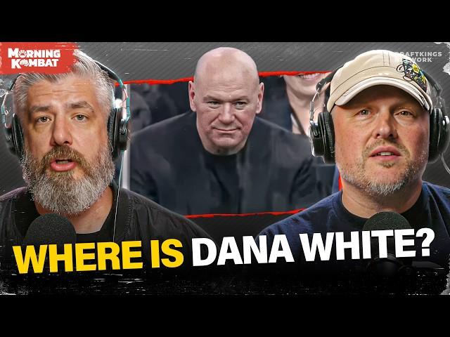 Dana White skipped UFC Atlanta for the Presidential Parade... Is he losing interest in UFC?