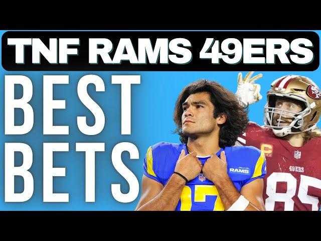 NFL Best Bets for Thursday Night Football Week 15 Rams vs 49ers | PrizePicks TNF Week 15 Picks