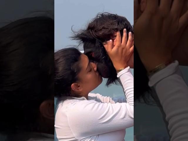 THE BEAST IS BOWLED BY THE BEAUTY #shorts #youtubeshorts #funny