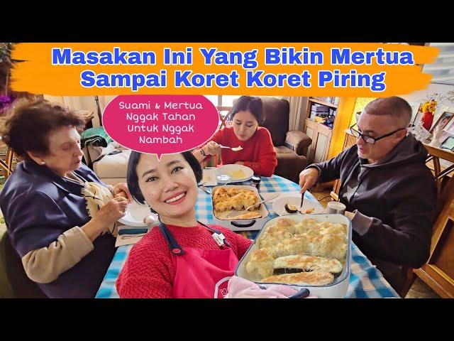 Mertua Kalau Dimasakin Menu Kesukaan, Piring Sampai Di Koret Koret