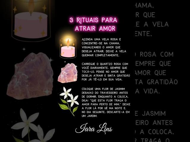 3 Rituais Para Atrair Amor