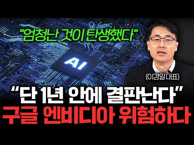 "단 1년 안에 결판 납니다" 구글 엔비디아 시대의 종말을 불러오는 AI가 등장했다 (이경일 대표 1부)