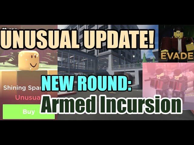 Unusual Update: Military Incursion | Roblox Evade