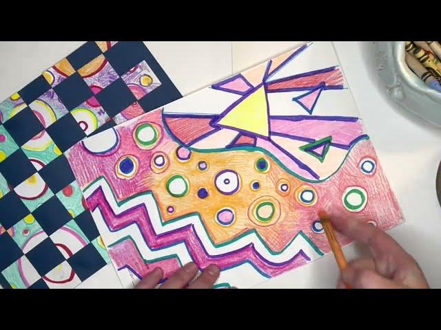 Grade 2 Paper Weaving