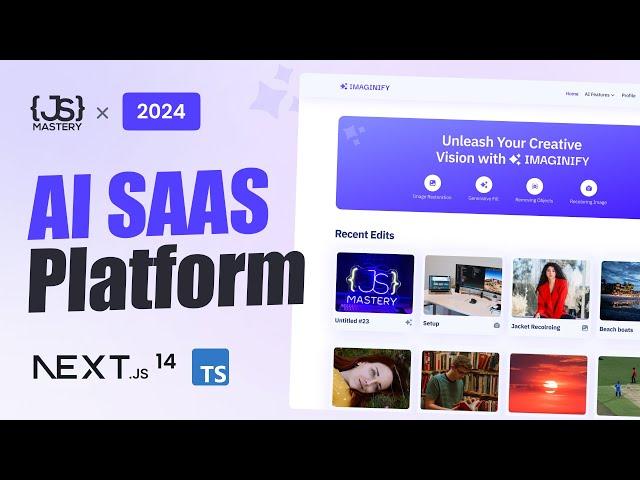 Build and Deploy a Full Stack AI SaaS Platform with Next js 14, TypeScript, Stripe