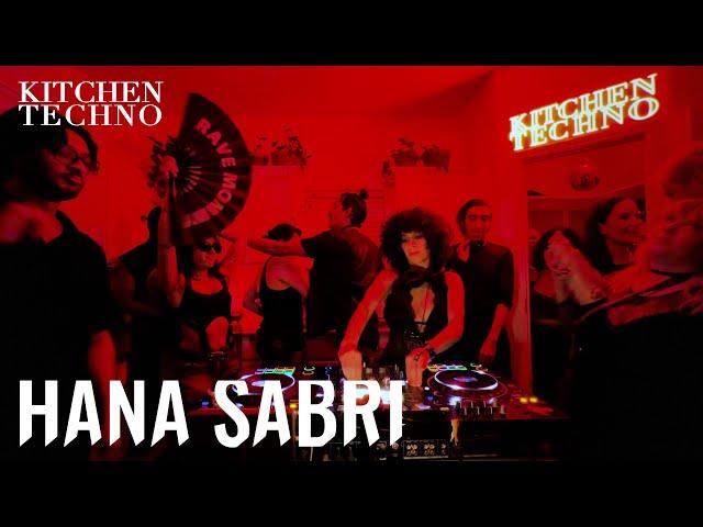 Hana Sabri at KITCHEN TECHNO l Raw Techno