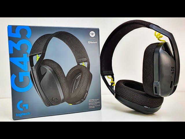 Logitech G435 Gaming Headset Review | UNDER $80 WORTH BUYING?