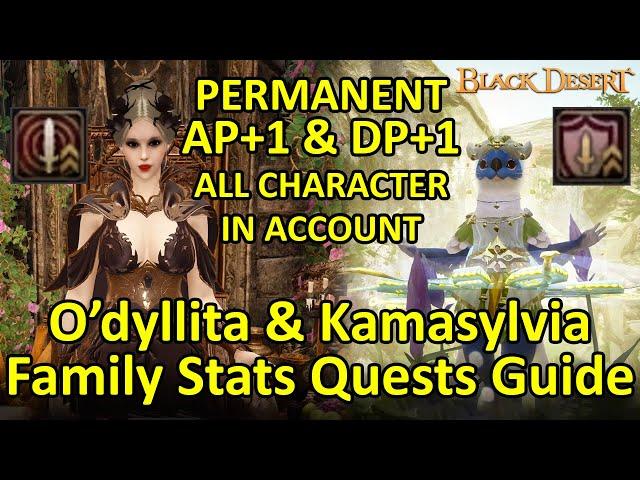 PERMANENT (AP +1/DP +1) Kamasylvia Gift Papu & O’dyllita Oracle Quests Guide Black Desert Online BDO