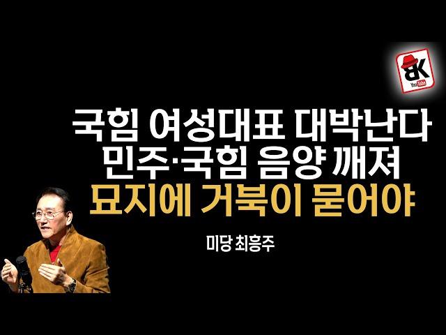 국힘당과 민주당의 음양 풍수 [미당 최흥주]