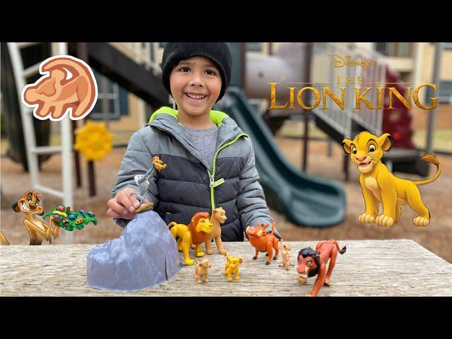 4 Year Old Recreating The Lion King Movie With Toys