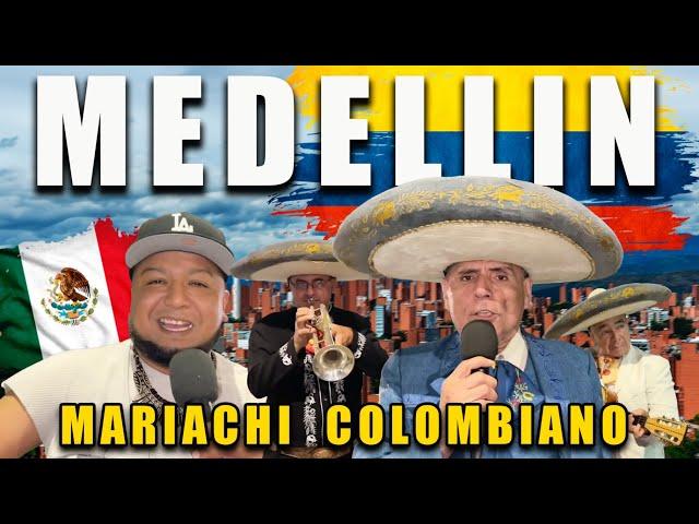 MARIACHI COLOMBIANO en las CALLES DE MEDELLÍN