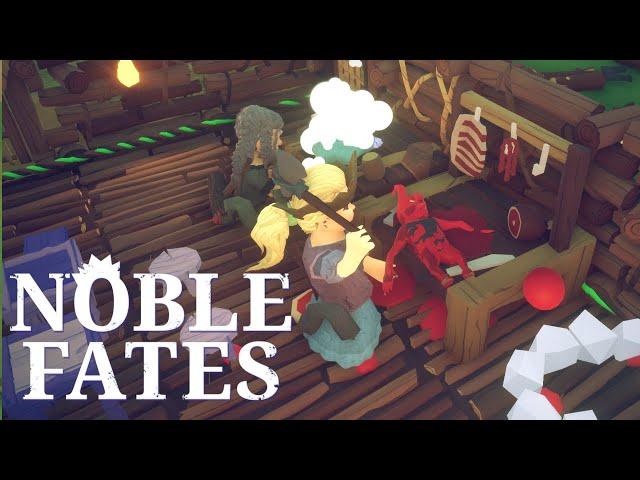 3년 동안 기다렸던 한글화! 림월드류의 왕국 경영 시뮬 스팀 게임 [노블 페이츠 Noble Fates]