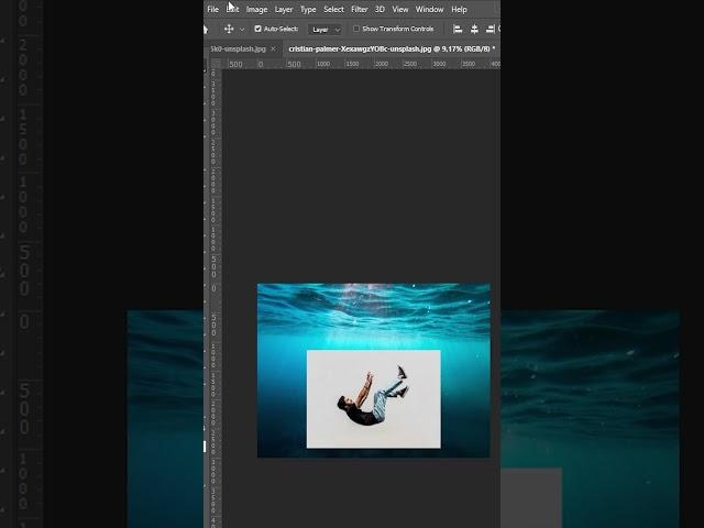 Auto Blend Layer in Photoshop