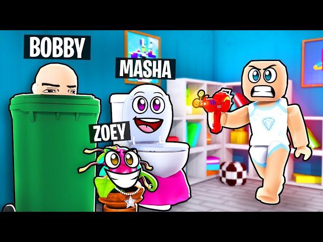 I CAN'T FIND BOBBY! | Roblox Funny Moments