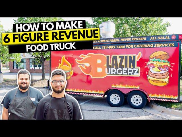 $100,000 in First Month! How to Start Burger Food Truck Business