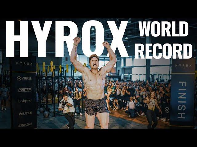 Hunter McIntyre Sets the HYROX WORLD RECORD