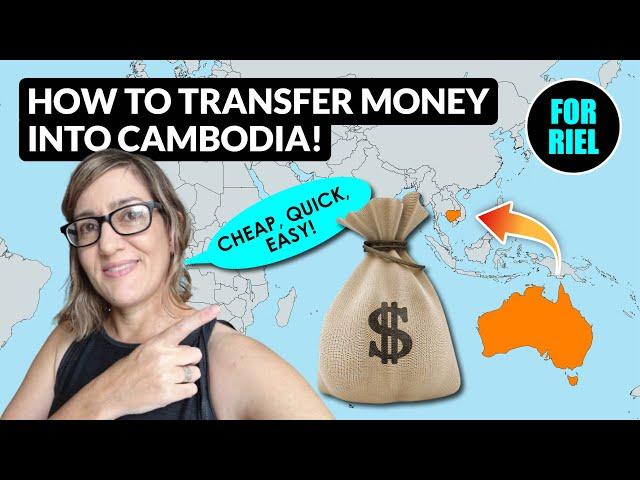 Transferring money into Cambodia as an expat! USD or Riel? ATMs, banks & fees! #forriel