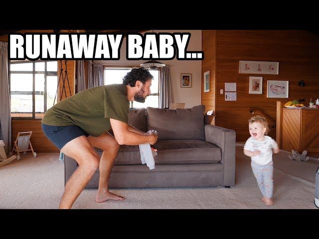 Runaway baby... | QUICK TIPS with How to DAD