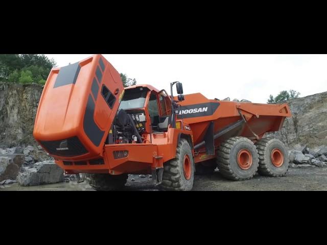 Doosan Articulated Dump Truck Maintenance | Doosan Equipment Europe