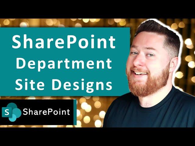 Top 6 FREE SharePoint Site Designs for Departments! | SharePoint Intranet Examples