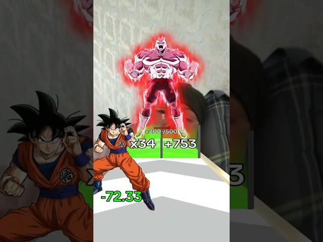 GOKU VS JIREN MATH FIGHT#goku #gokudragonball #jiren #maths #math #fight