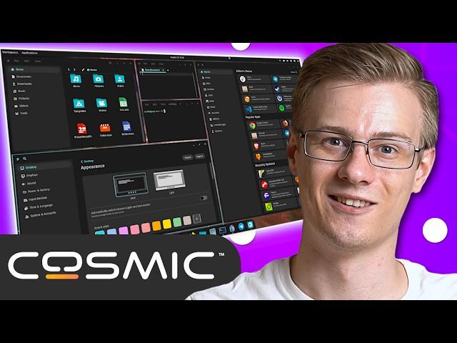 Trying Out The Cosmic Desktop Environment ...