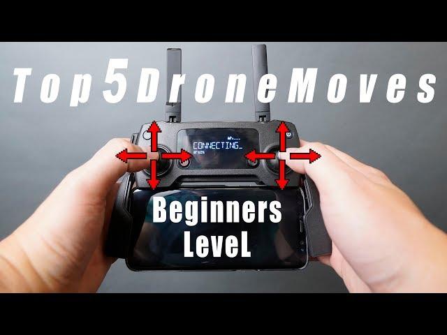 Top 5 Cinematic Drone Moves Tutorial for Beginners