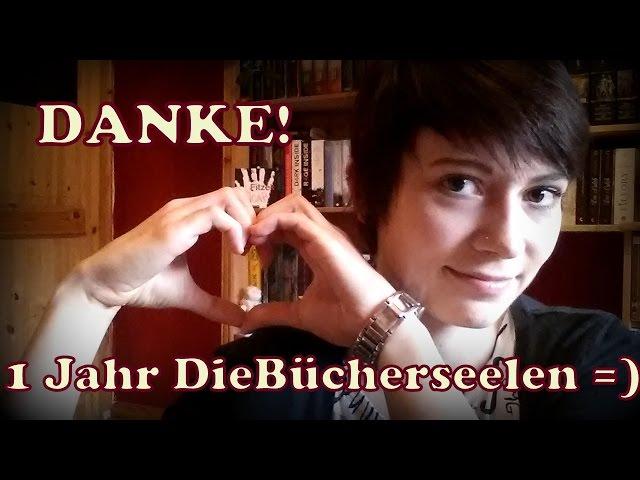 [Kanaljubiläum] 1 Jahr DieBücherseelen| kleiner Rückblick, großes DANKESCHÖN & eure Fragen an mich