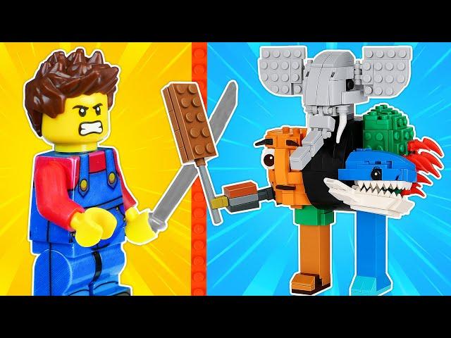 Italian Brainrot FINAL BOSS Vs Alex – Who Will Win? | AM Bricks Galaxy