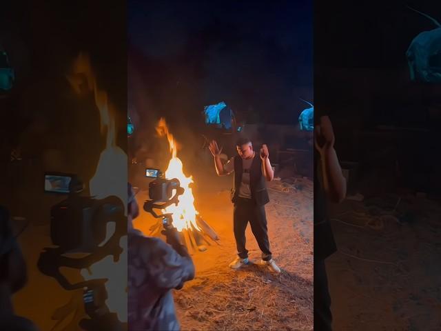Knife brows song (Dhanda Nyoliwala Shooting Time) #short #video