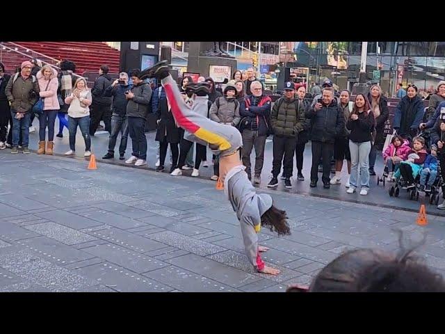 Times square show - impressive breakdance you must watch