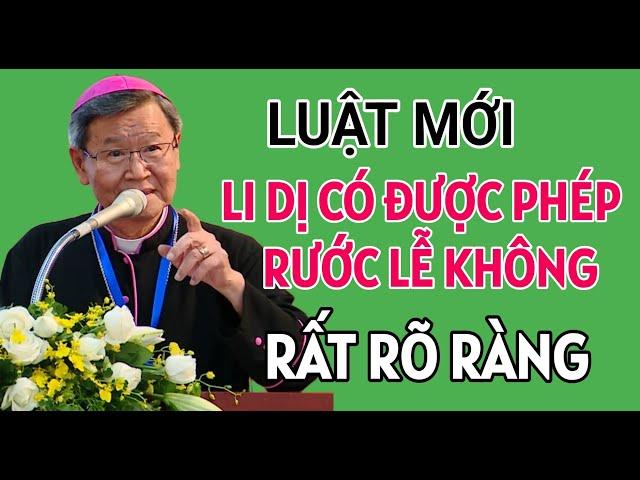 NGƯỜI CÔNG GIÁO LI DỊ CÓ ĐƯỢC PHÉP LÊN RƯỚC LỄ KHÔNG | ĐỨC CHA KHẢM GIẢNG VÀ GIẢI ĐÁP THẮC MẮC