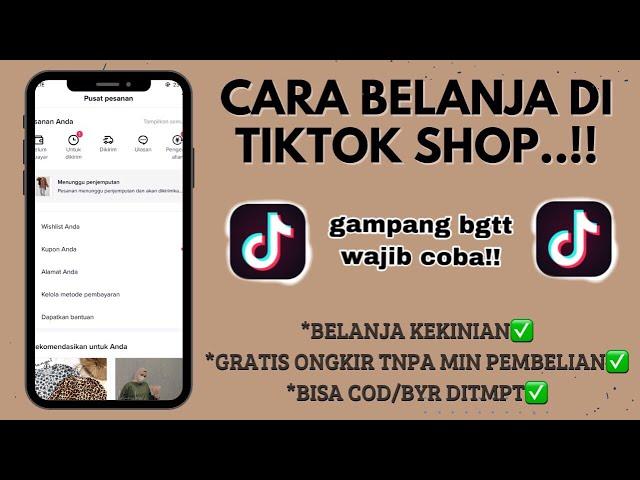 CARA BELANJA DI TIKTOK SHOP | TUTORIAL TIKTOK SHOP | TIKTOK SHOP | BELI BARANG DI TIKTOK SHOP